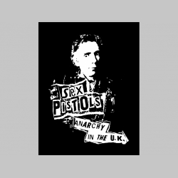 Sex Pistols  -  Johnny Rotten  chrbtová nášivka veľkosť cca. A4 (po krajoch neobšívaná)